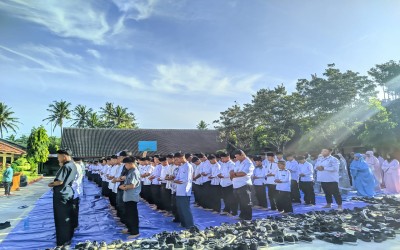 Peringatan Isra Mi'raj 1446 H di SMP Negeri 1 Bantarsari: Memaknai Perjalanan Spiritual Rasulullah SAW
